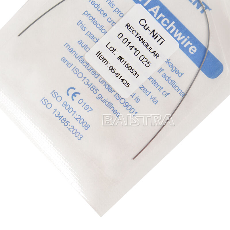 100X Dental Orthodontic Cu NiTi Copper Nickel Titanium Rectangular Arch Wires