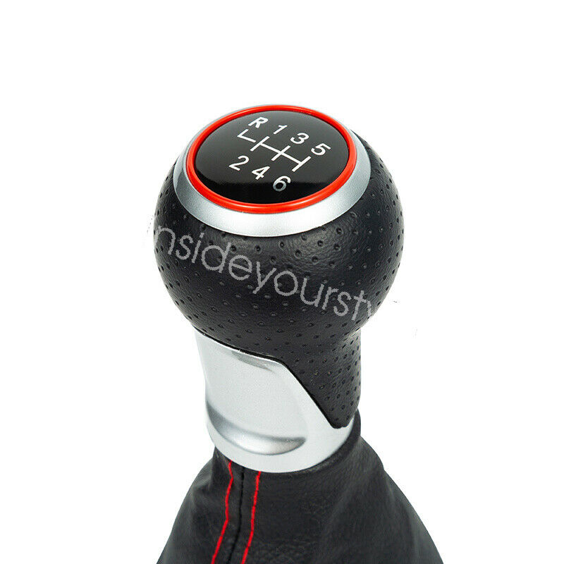 6-Speed Gear Stick Shift Knob FITS VW Jetta GLI Golf 5 MK5 6 MK6 GTI GTD R32 R20