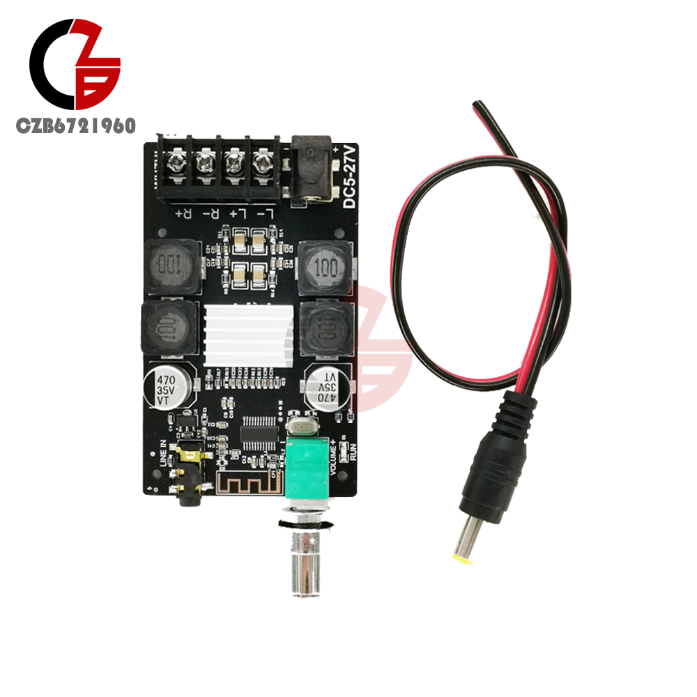 50W+50W TPA3116 Bluetooth+AUX HIFI Power w/ Filter Digital Amplifier Stereo AMP