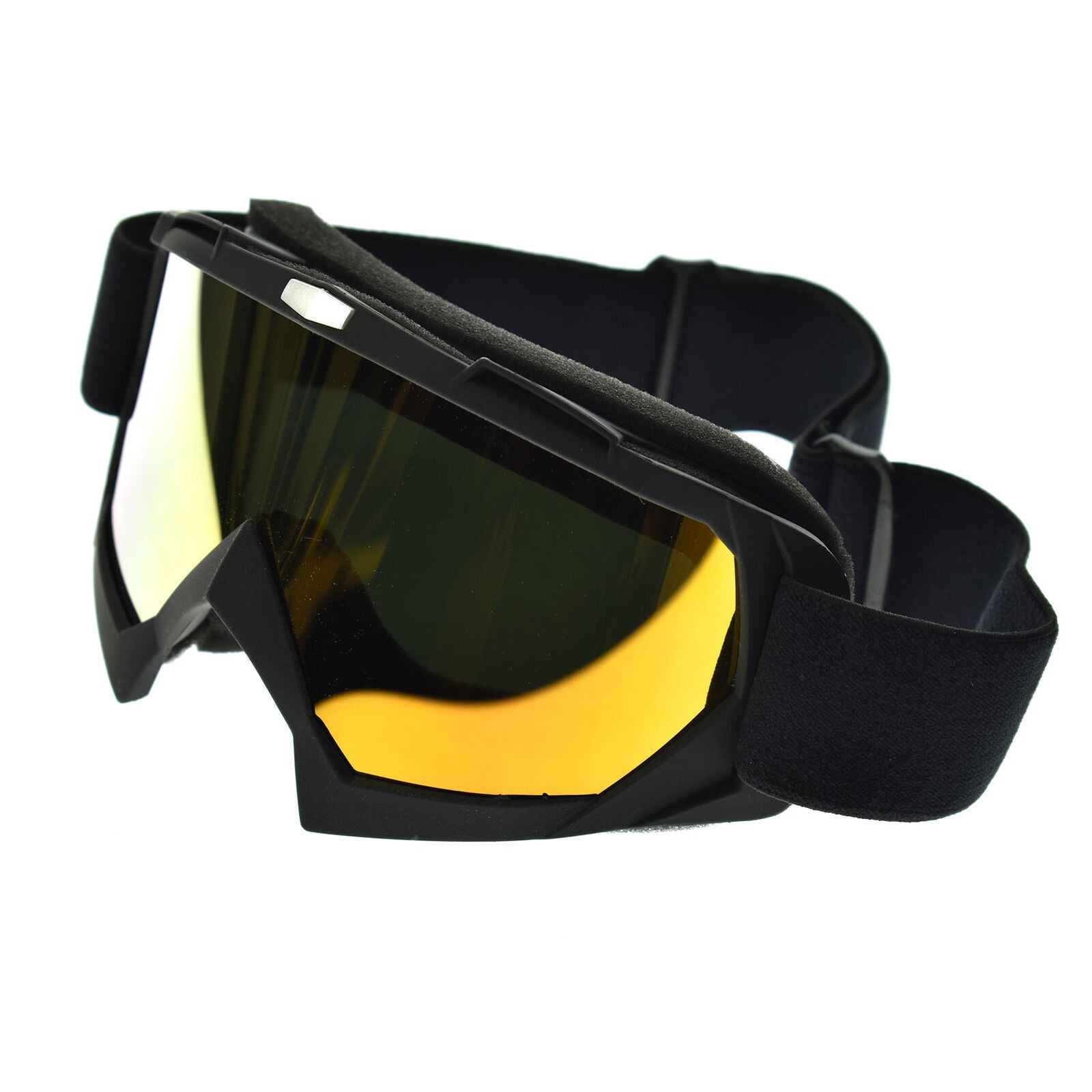 Motorcycle Goggles Riding Motocross Snowmobile Dirt Bike Off Road ATV Red Lens