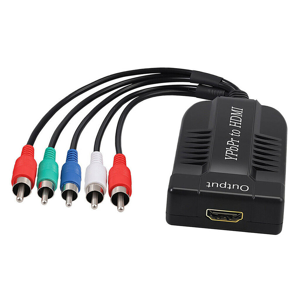 Male YPbPr to Female   Cable Convertor 1080P Audio for Laptop Projector