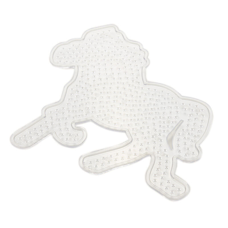 1 Pcs Pegboards for DIY Beads Hama Fuse Beads Clear Horse Design Board  TwDEAU