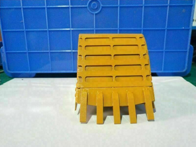 All Metal 580 Simulation Bucket 336D For HuiNa 580 Excavator RC Car Accessory