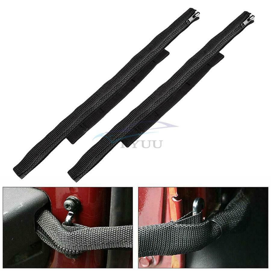 2 × Door Limiting Straps Scratch Resistant Protection Cover For Jeep Wrangler JK