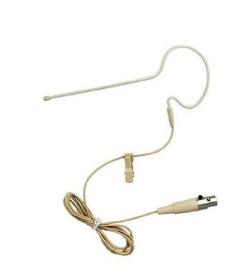 Omnidirectional Headset Earset Microphone Tan for Shure 4x100 channel system