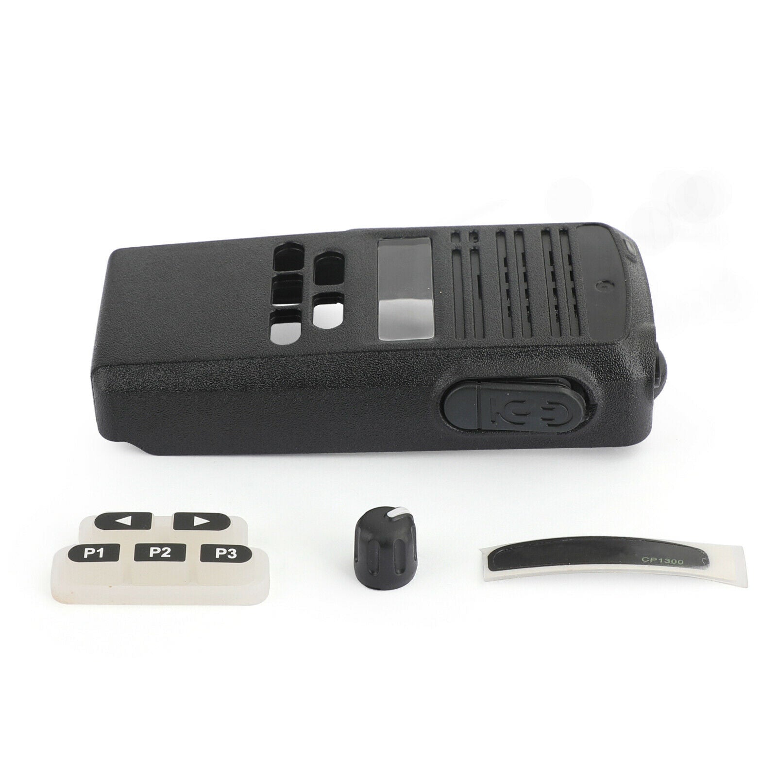 Housing Case Front Cover Shell Surface+Volume Channel Knob Fit For CP1300 CP1308