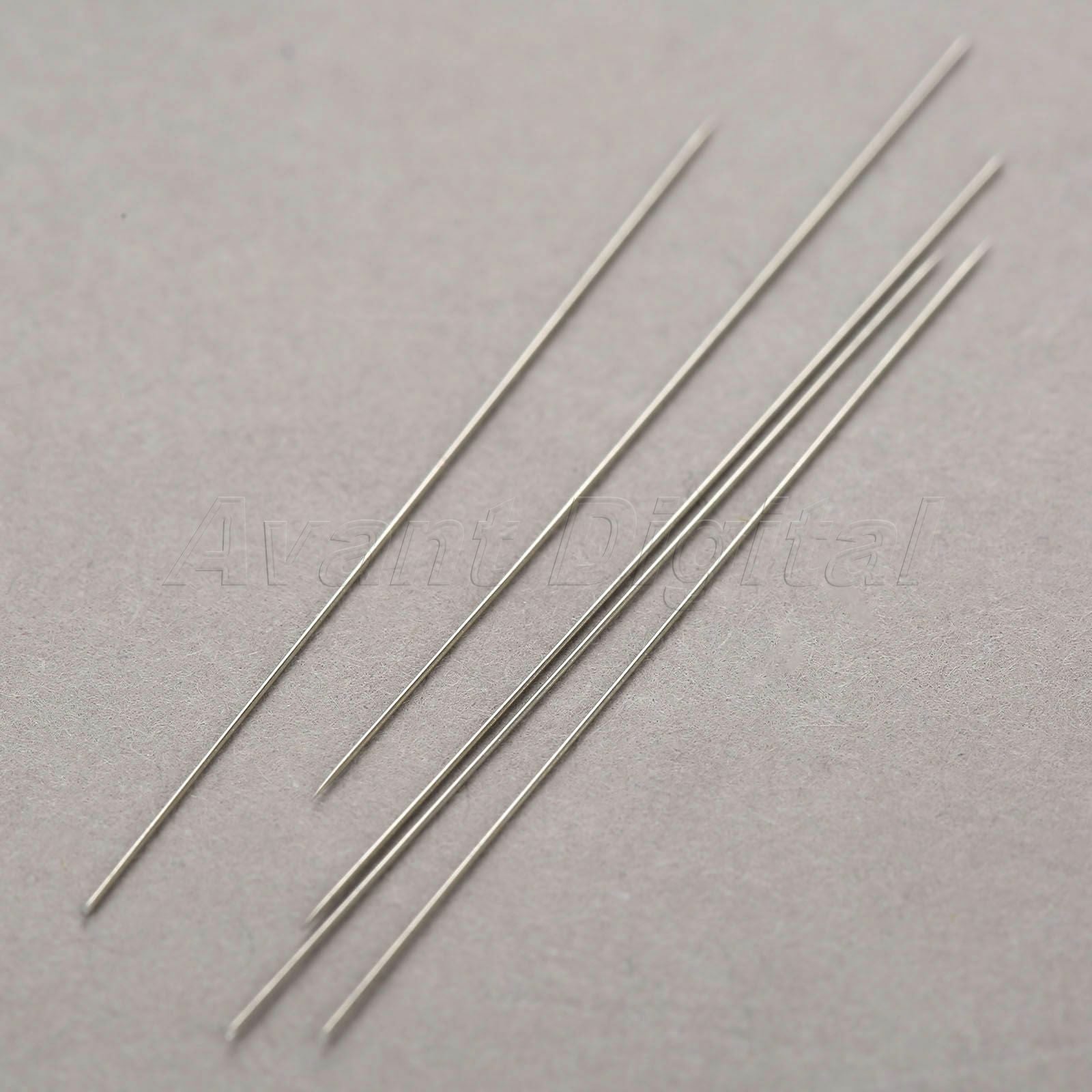 50pcs Sterile Disposable 0.3mm 1R Permanent Makeup Eyebrow Tattoo Needles & Tips
