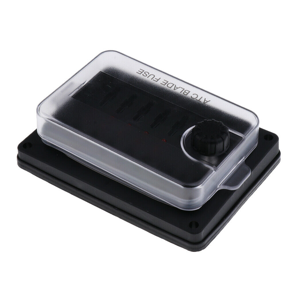 10 Way LED Waterproof Blade Fuse Box Holder Block ATC Replace For Car Boat High