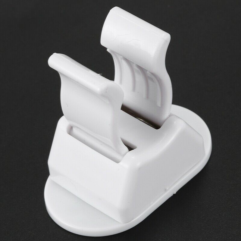 Home adhesive support Broom ladle handed Wall clip hook white R7Z6Z6
