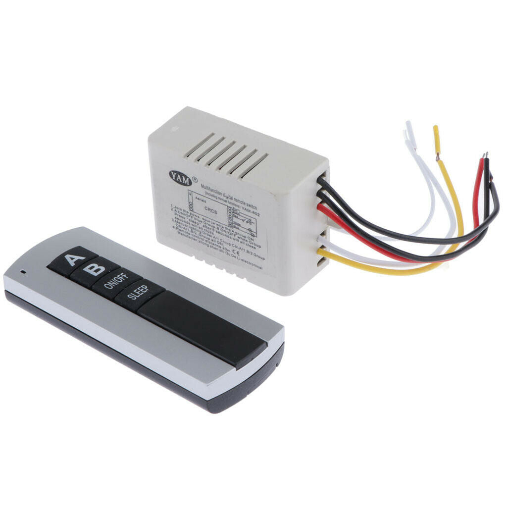 Lamp Light Digital Remote Control Switch For Home Garden Warhouse 2 Way