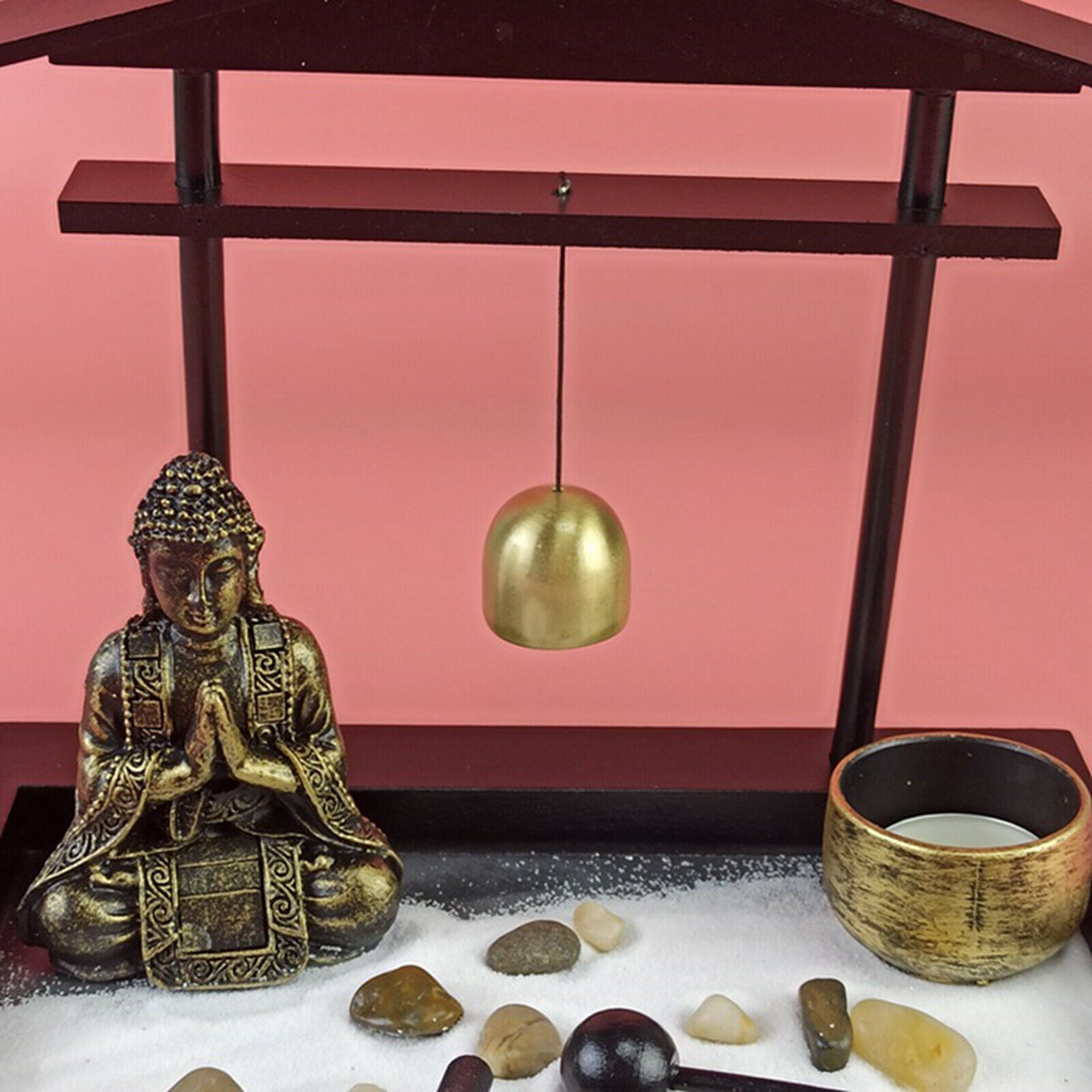 Zen Garden Kit Relaxation Rock Sand Garden for Desktop Stress Reliever