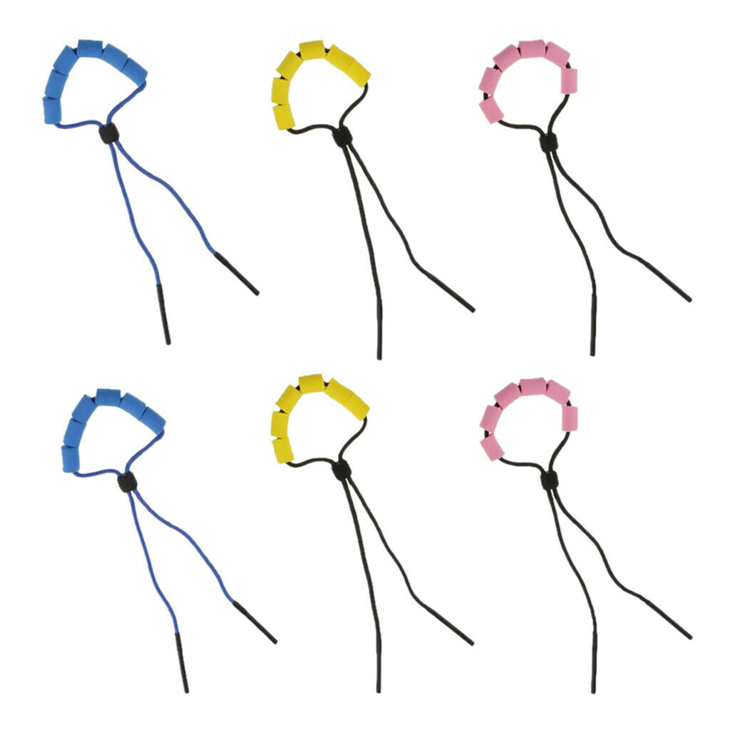 6pcs Adjustable Eyeglass Chain Sunglass Holder Strap Neck Cord Lanyard New