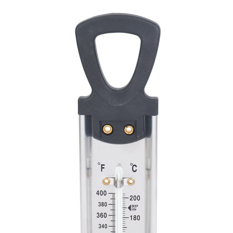 Candy/Jelly/Deep Fry Thermometer, Stainless Steel, with Pot Clip Attachment anH3
