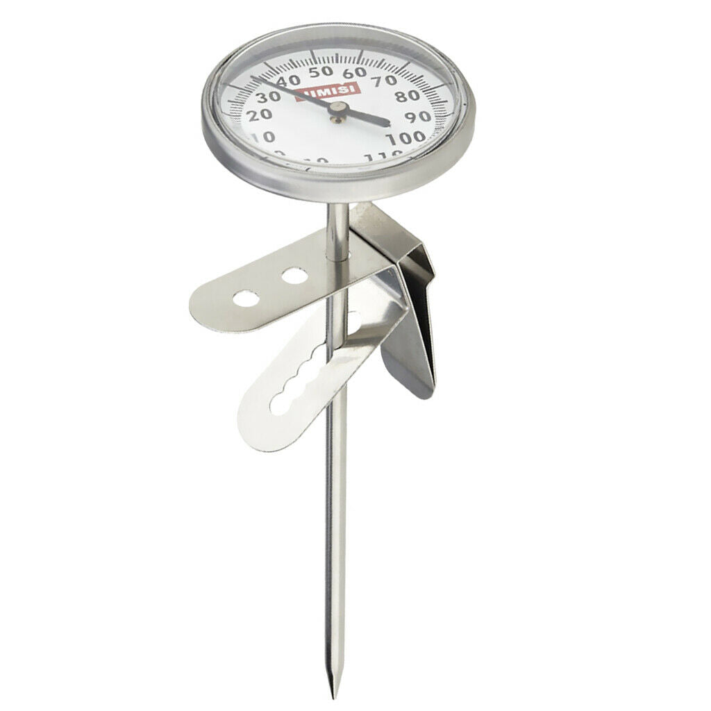 1 Set of Frothing Milk Jug Garland Cup Thermometer