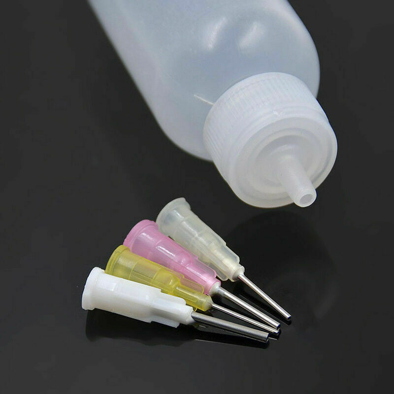 18x Full Set Henna Applicator Nozzles Bottles Paste Tattoo Body Art Drawing Tool