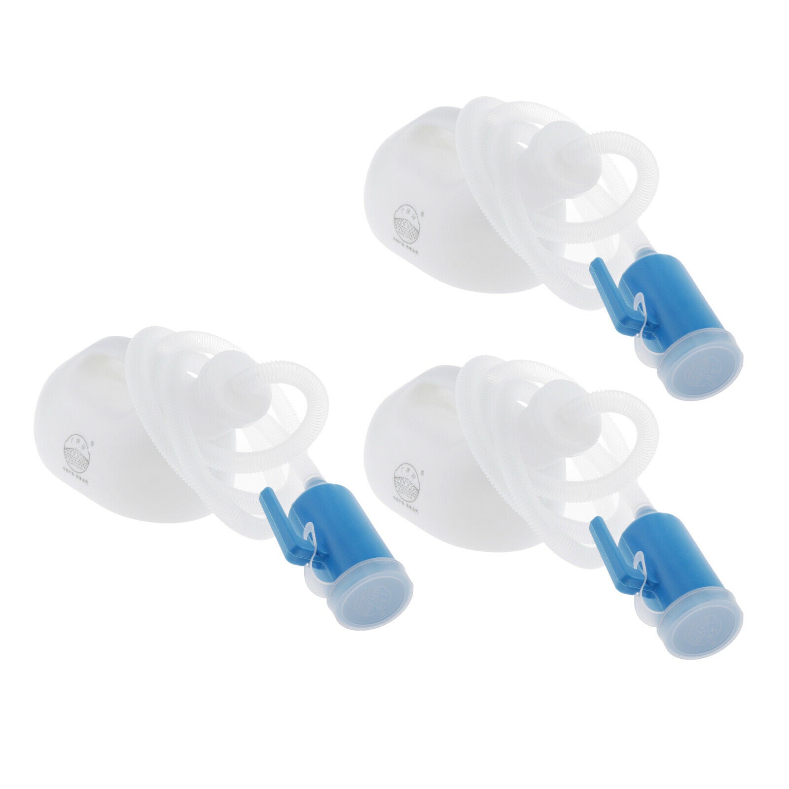 3pcs 2000ML Potty Pee Bottle Male Urinal Collector for  Travel 160cm Tube
