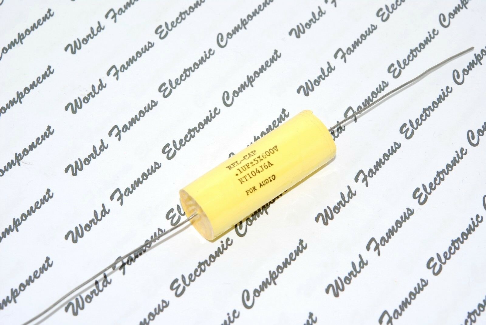 1pcs-REL-CAP RT 0.1uF (0.1µF 100nF) 600V 5% Axail Capacitor RT104J6A For Audio