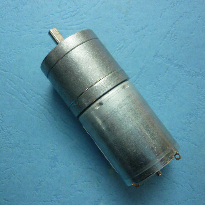 GA25-370 DC 12V 500RPM 4mm Shaft Dia Gearbox Geared Motor DIY robots