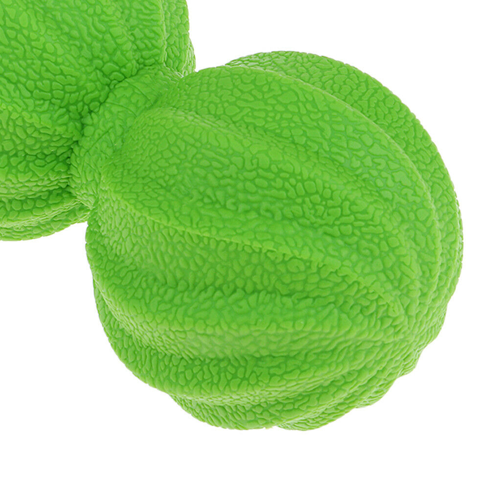 Peanut Massage Ball for Myofascial Release Deep Tissue Spiky Balls Green
