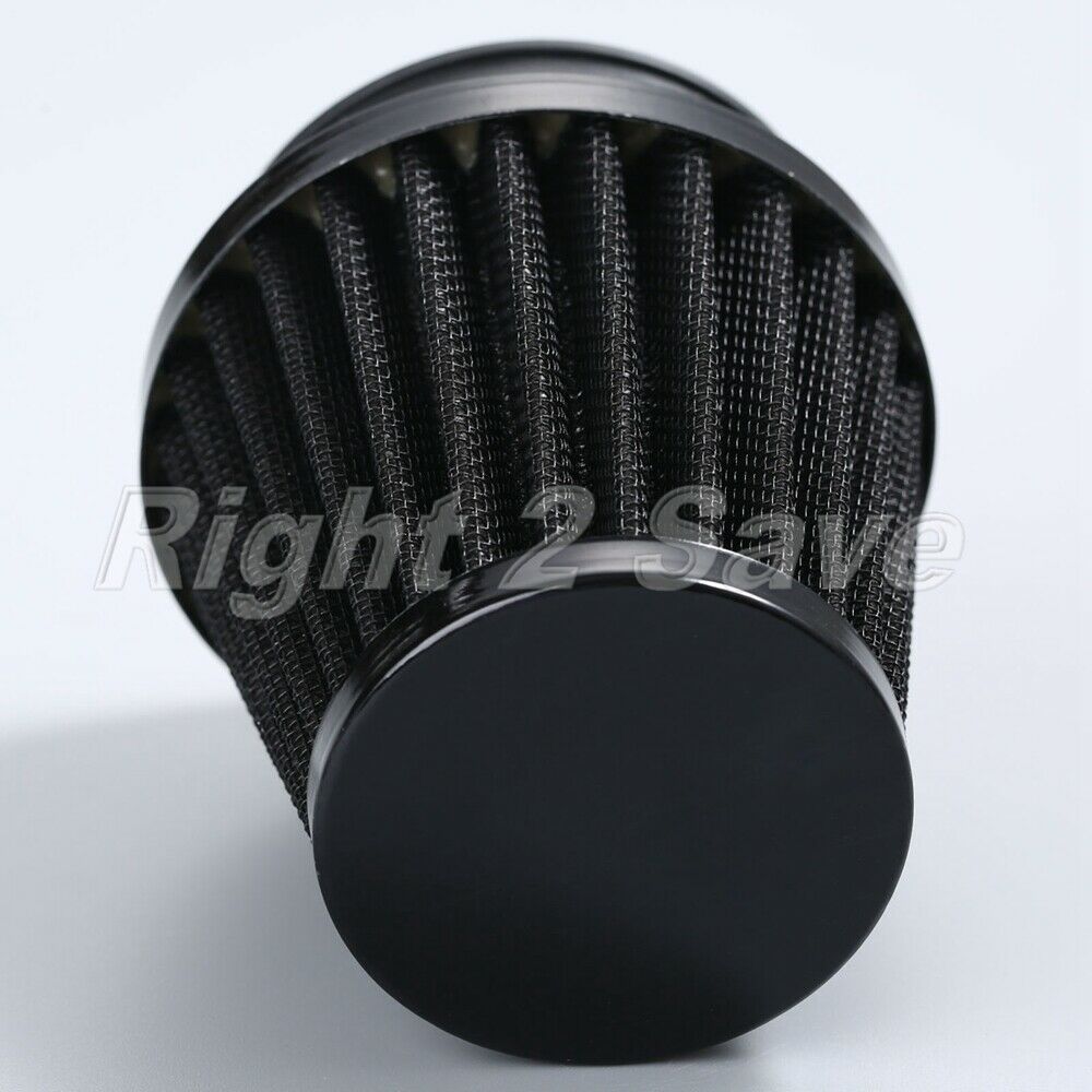 For Minibike ATV Scooter Motorcycle 50mm Metal Rubber Air Intake Cleaner Filter