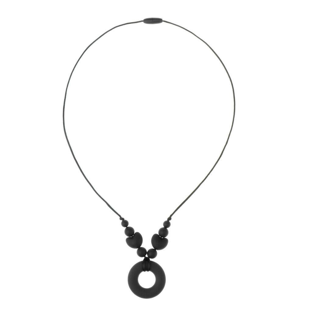 Newborn Molars Necklace Safe Non-toxic Silica Baby Molar Soothing Toys