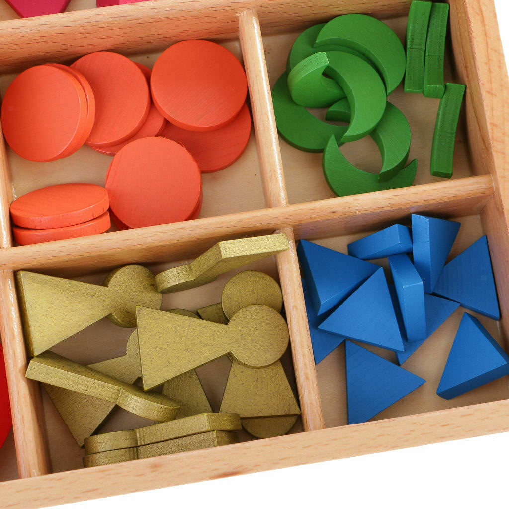 2X Wooden Basic Wooden Grammar Symbols Early Learning Educational Teaching Toys