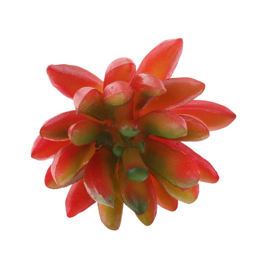 Set of 2 Artificial Succulent Flower Real Touch Simulation  Plant 310