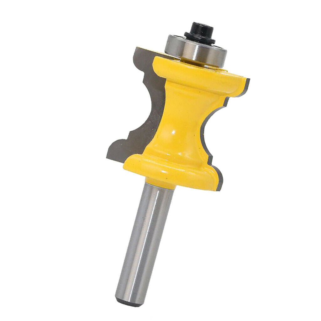 Bullnose Bead Column Face Molding Router Bit 8mm Shank Edging Cutter Tool
