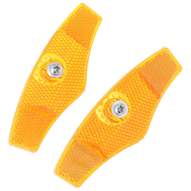 2pcs Bicycle Wheel Reflector Panel Bike Safety Spoke Reflective War DD