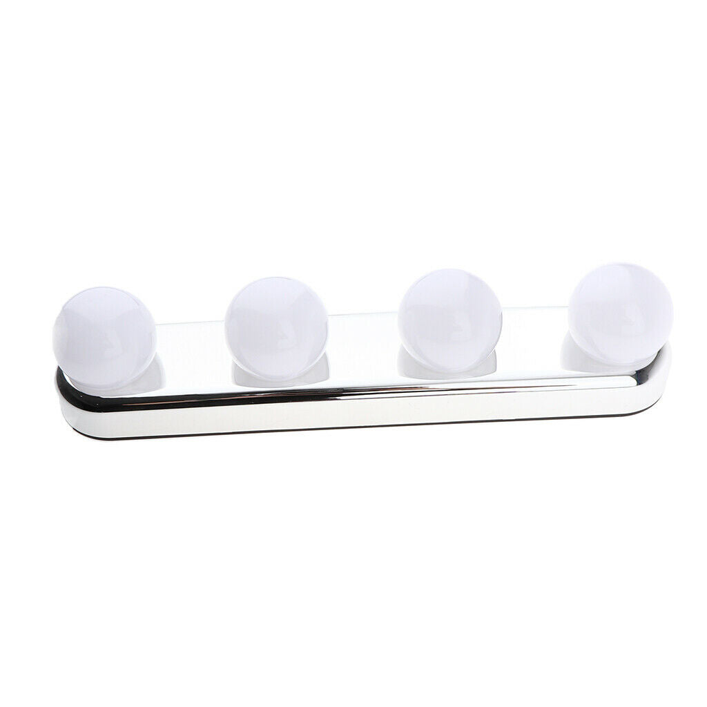 Hollywood Style Makeup Mirror Lights 4 Pcs LED Vanity Lights Kit For Beauty