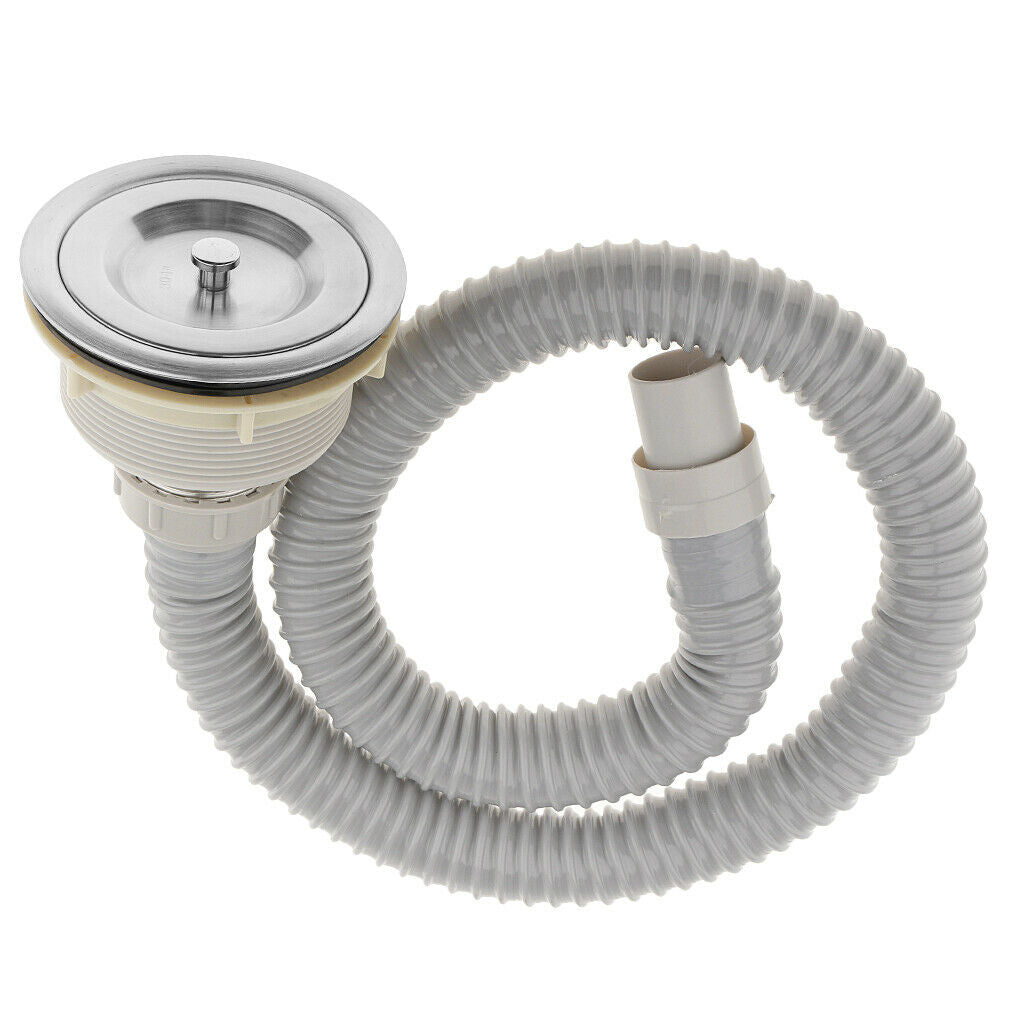 Backwash Strainer with Flexible Plastic Pipe Assembly for Salon Kitchen