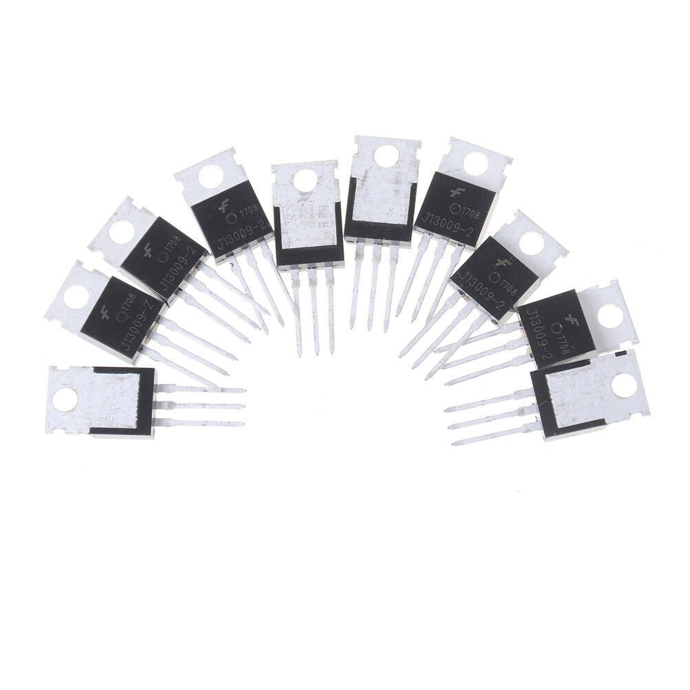 10pcs Transistor J13009-2 E13009-2 E13009 TO-220 Triode E TL