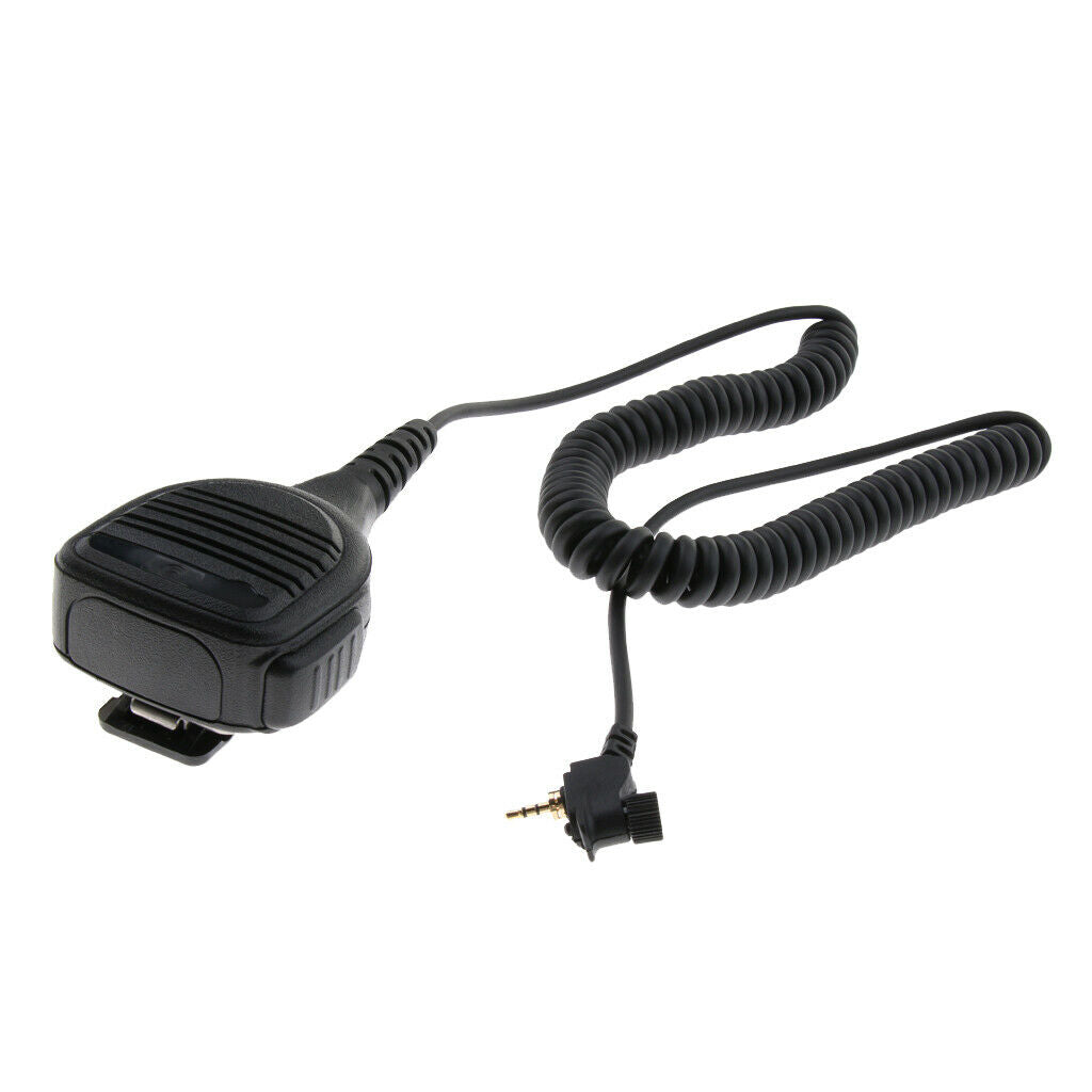 2 Way Radio Speaker PTT Handheld Microphone For