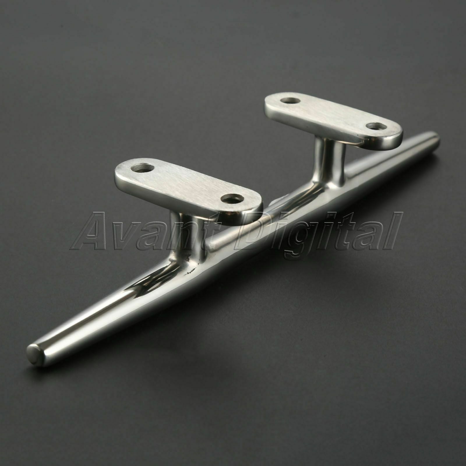 8" 200mm Dock Deck Line Rope Cleat Stainless Steel 316 Heavy Duty Boat Hardware