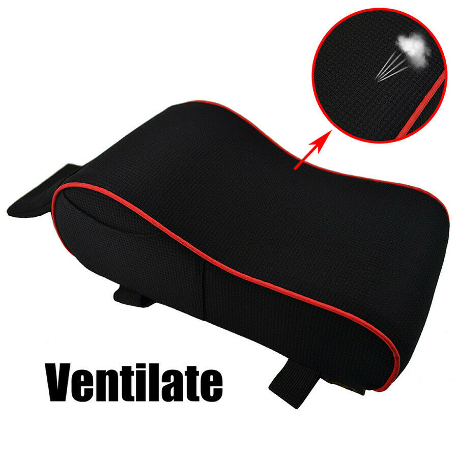 Breathable Soft Memory Foam Car Armrest Center Console Cushion All Seasons Cover