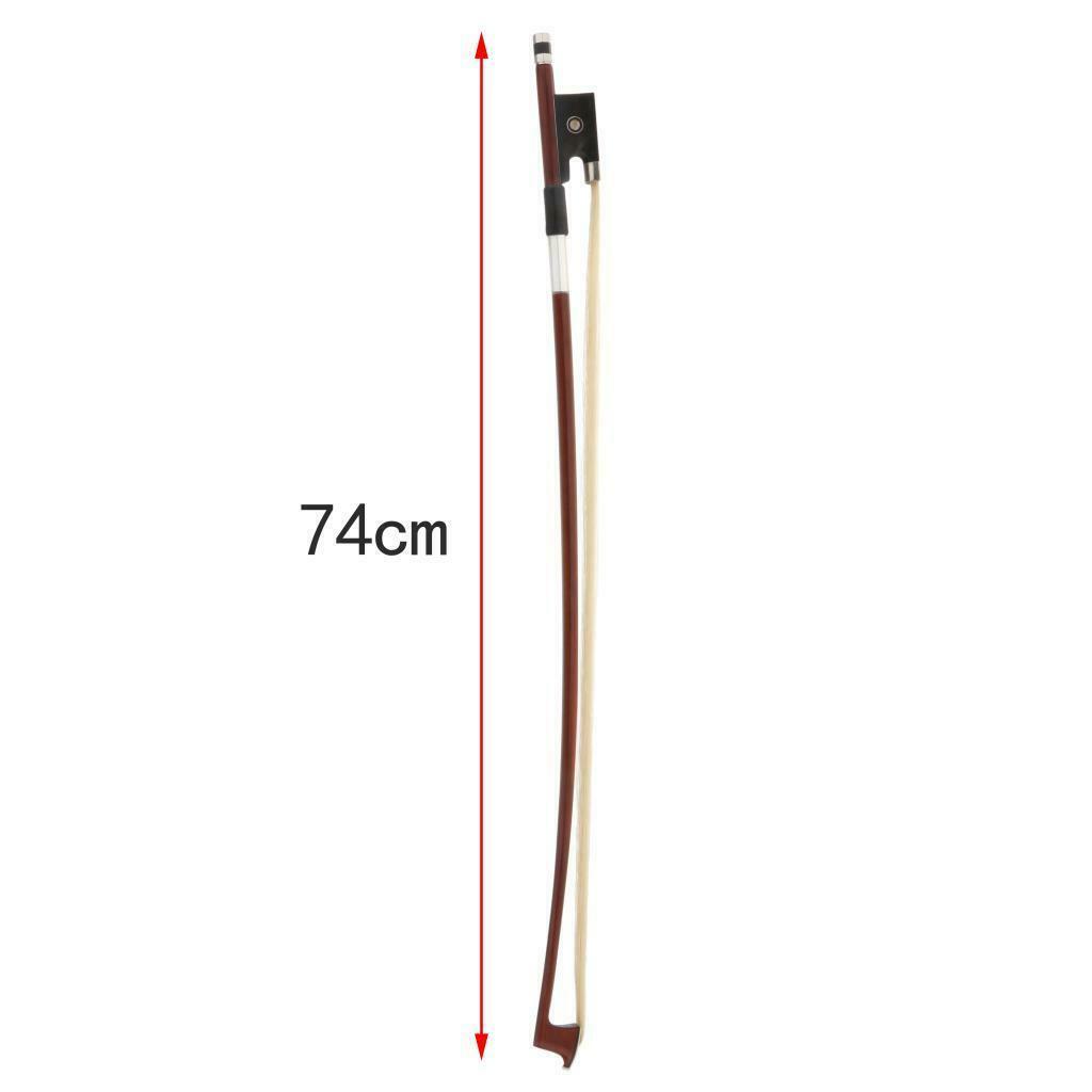 1pc Well Balanced Handmade Acoustic Violin Bow Bow 74cm for 4/4 Universal