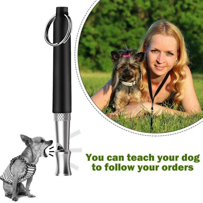 1X(Dog Whistle, Professional Dog Training Whistle To Stop Barking Adjustable F9)
