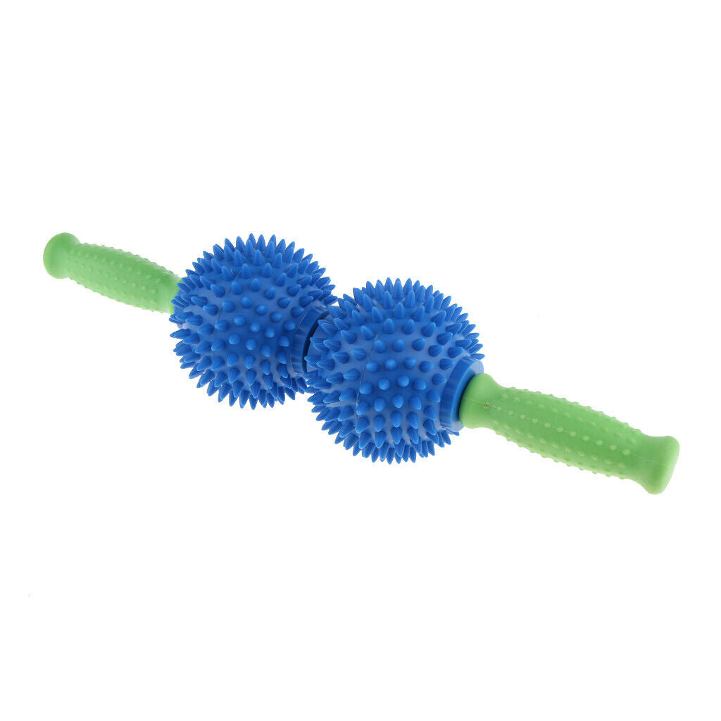 Spiky Ball   Point Muscle Relax Massage Stick Roller Pain Relieve Tool