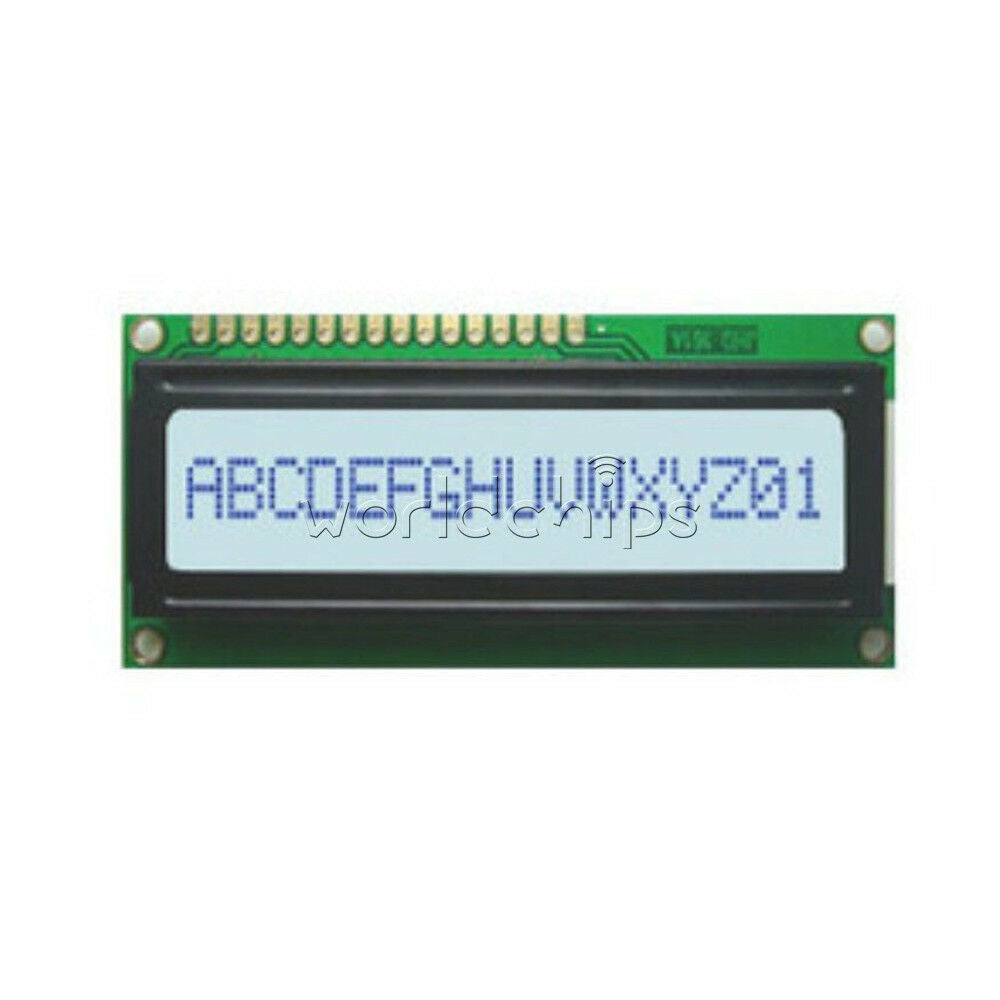 White Backlight 16X1 1601 Character LCD Display Module LCM STN SPLC780D / KS0066