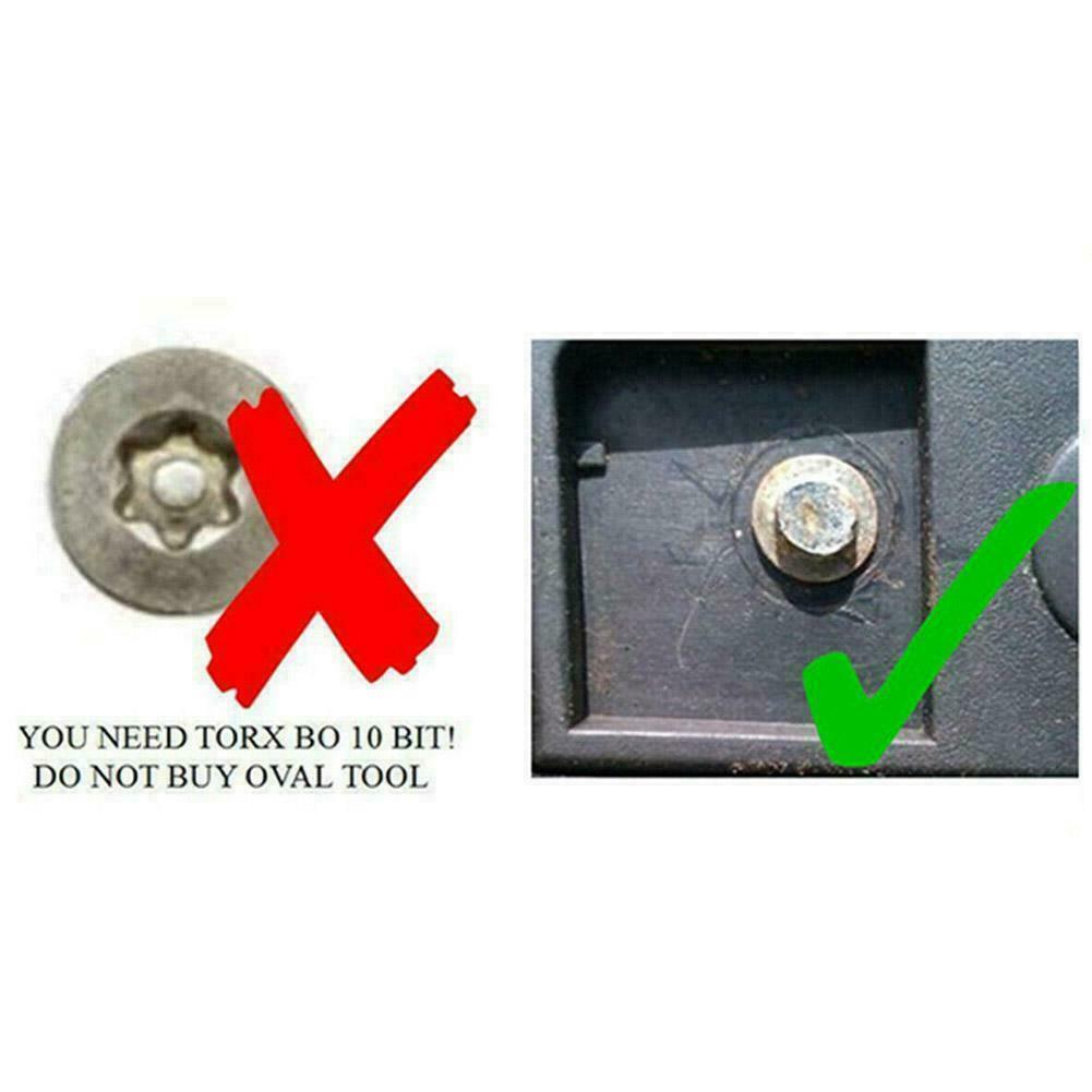 Oval Head Bit Key Opening Service Repair Security Tools Screw Coffee HOT