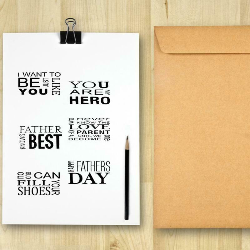 You Are Hero Silicone Clear Seal Stamp DIY Scrapbooking Embossing Photo Album