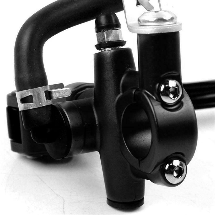 Motorcycle Left Hydraulic Brake Clutch Lever Master Cylinder Sensor Cable Pump