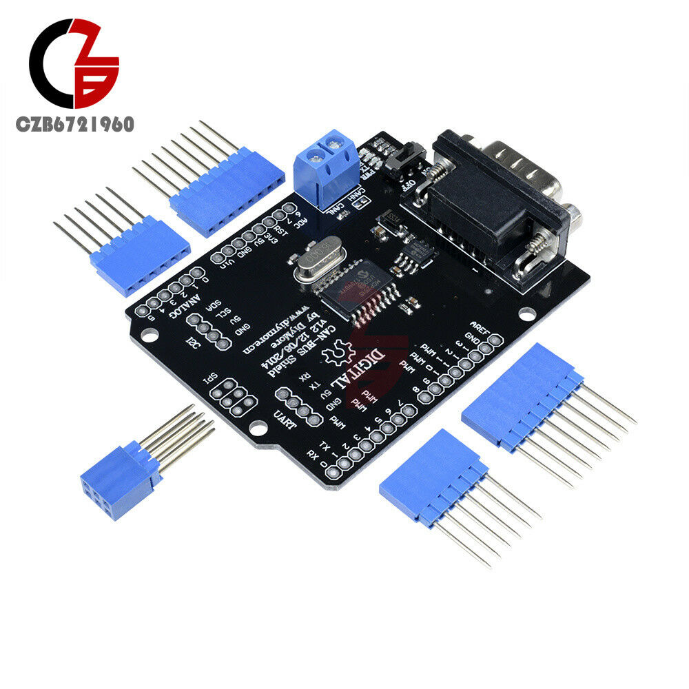 Arduino MCP2515 EF02037 SPI CAN BUS Shield Controller Communication Speed High
