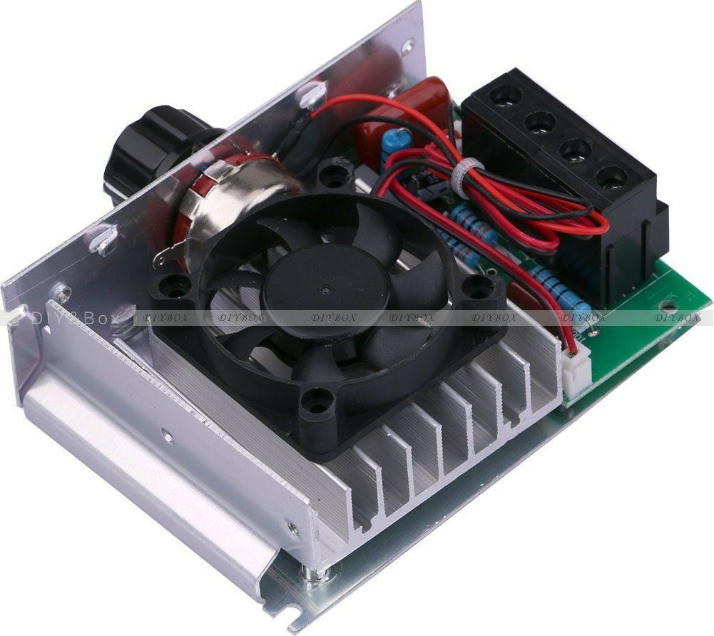 AC 110V 10000W SCR Electronic Voltage Regulator Motor Control Thermostat