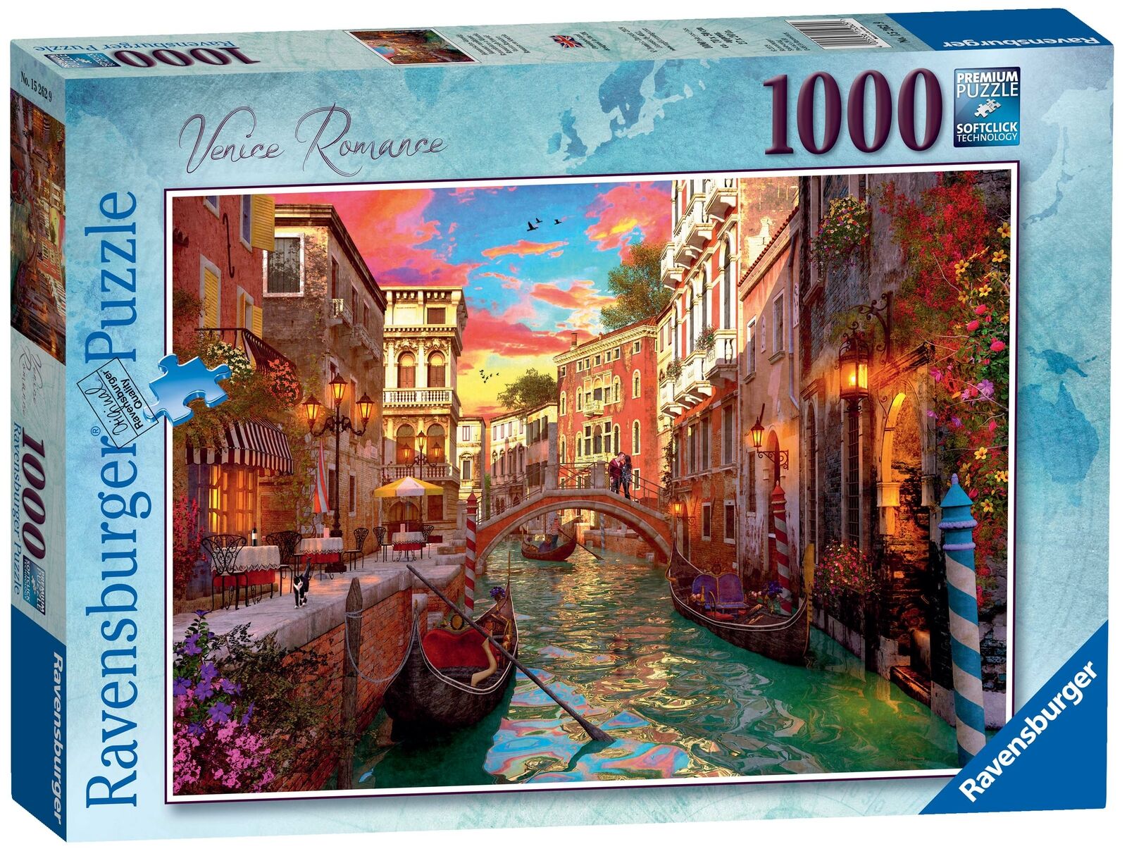 15262 Ravensburger Venice Romance Jigsaw Puzzle 1000 Piece 12 Years+
