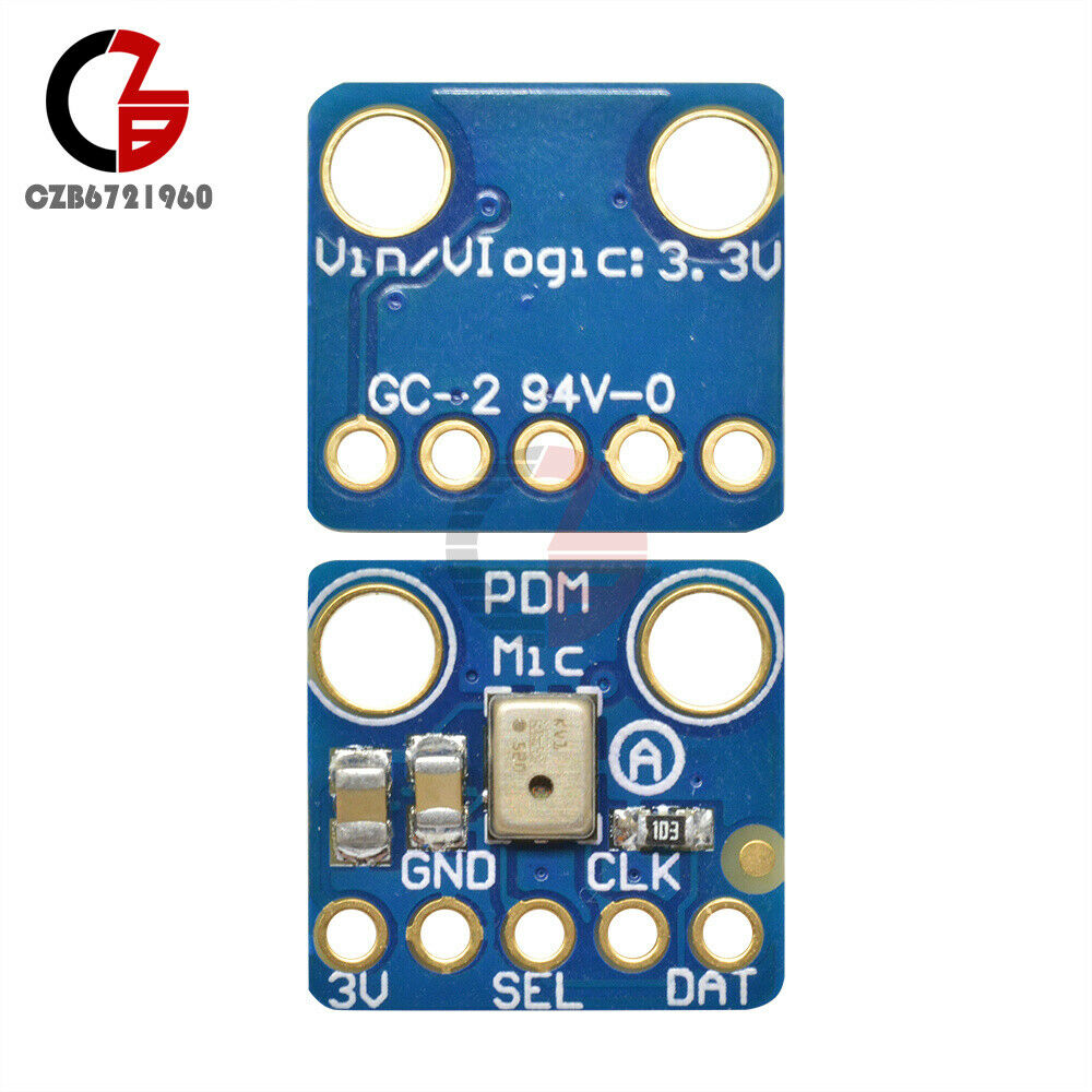 MP34DT01 PDM MEMS Microphone Module 1.8-3.3V 1-3.25MHz Microphone Sensor