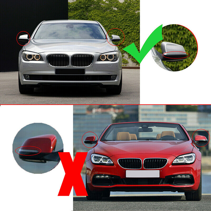 For BMW 6-Series F13 Coupe 2011-2015 Right Side Rearview Mirror Cover Cap