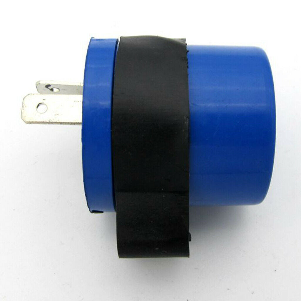 2pcs Motorbike Input Beeper LED Blinker 2 Pins Buzzer Flasher Indicator