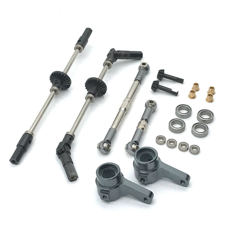 Upgrade Steel Gear Front & Rear Bridge Axle Gear Stee Cup Kit for MN D90 D91 MK8