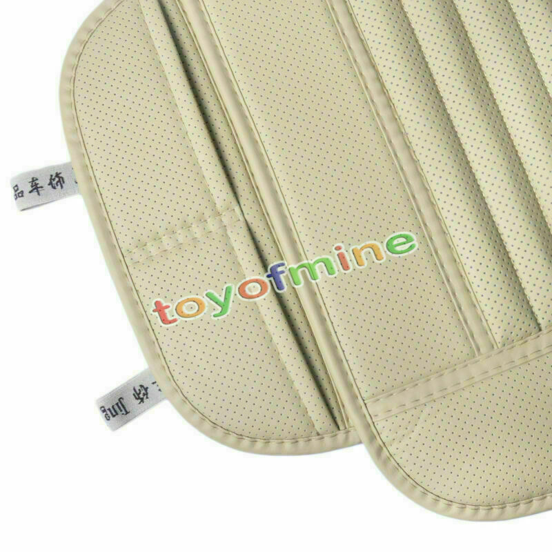 Universal Seatpad PU leather Car seat covers for Auto Car Office chairs Black